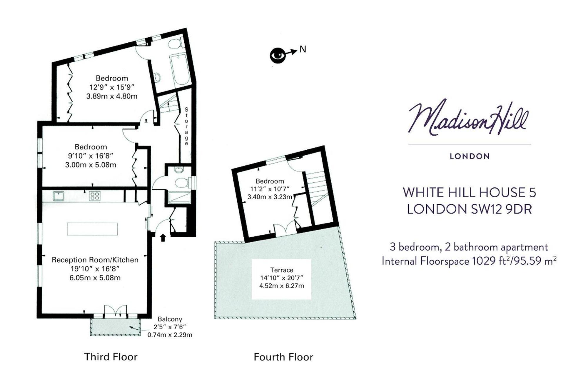 Madison Hill - White Hill House 5 - 3 Bedroom Flat 런던 외부 사진